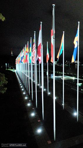 Flags, Canberra, ACT. 